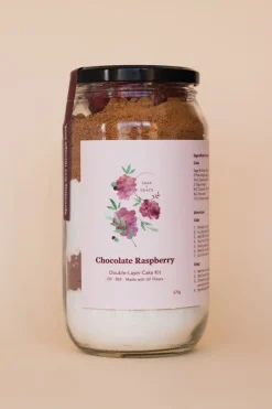 Sage + Grace Chocolate Raspberry Cake Making Kit