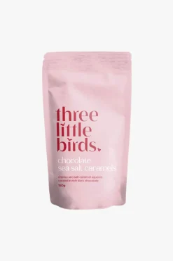 Three Little Birds Chocolate Sea Salt Caramels 150g Pouch