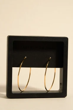 Queen of the Foxes Classic Gold Thin Hoop