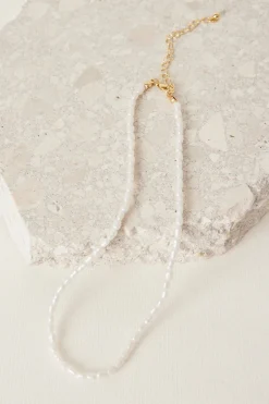 Humble + Heart Classic Pearl Beaded Necklace