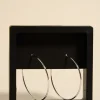 Queen of the Foxes Classic Silver Thin Hoop