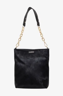 Saben Claudette Crossbody Black Haircalf Crossbody Bag