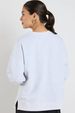Stories be Told Club Snow Marle NY Printed Sweatshirt