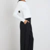 Ivy + Jack Confidential Black Soft Touch Longer Length Elastic Back Pants