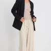 Ivy + Jack Cooper Black Double Breasted Classic Blazer