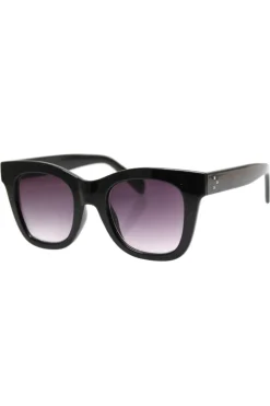 Reality Eyewear Crush Black Sqaure Oversized Sunglasses