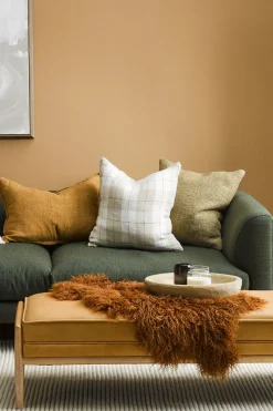 Baya Cyprian Textured Camel Feather Inner EOL 50x50cm Cushion