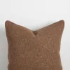 Baya Cyprian Textured Cocoa Feather Inner 50x50cm Cushion