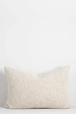 Baya Cyprian Textured Oatmeal Feather Inner 40x60cm Cushion