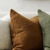 Baya Cyprian Textured Treacle Feather Inner 50x50cm Cushion