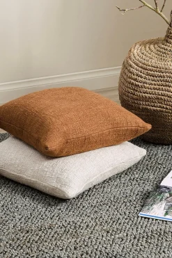 Baya Cyprian Textured Treacle Feather Inner 50x50cm Cushion