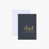 Papier HQ Dad Favourite Parent Greeting Card
