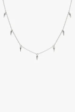 Murkani Dagger Sterling Silver Choker EOL Necklace