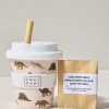 Kids Chai Baby Dangerous Tan Dino Babyccino + Fluffy Cup