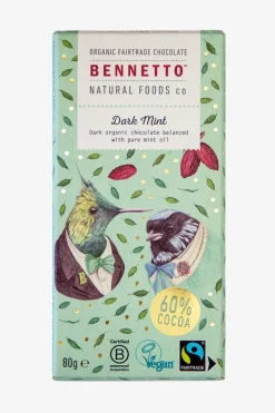 Bennetto Dark Mint 80g Green Fairtrade Chocolate