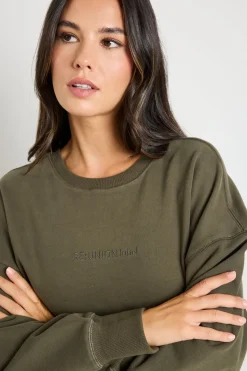 RE:UNION Label Daylight Khaki Sweatshirt