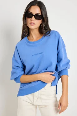 RE:UNION Label Daylight Mid Blue Sweatshirt