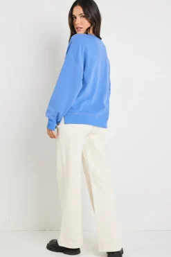 RE:UNION Label Daylight Mid Blue Sweatshirt