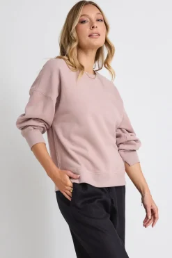 RE:UNION Label Daylight Mushroom Branded Sweatshirt