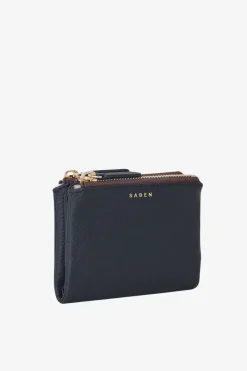 Saben Delilah Black Leather Wallet