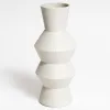 NED Collections Divoc Large White Vase 18x40cm