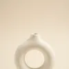 Flo's Home Donut White Small 13x12.5cm Candle Holder