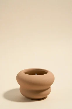 Flo's Home Double Bubble Tan Soy Wax Candle
