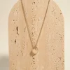 Humble + Heart Double EOL Pendant Gold Necklace