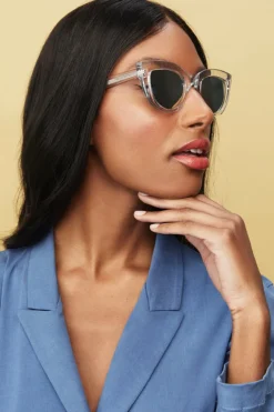 Prive Revaux Double Take Cat Eye Crystal Sunglasses