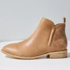 Walnut Douglas Tan Leather Ankle Boot