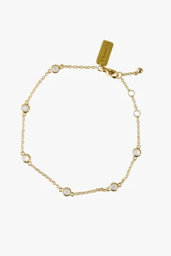 Love Lunamei Elara Mother Of Pearl 18k EOL Gold Plate Bracelet