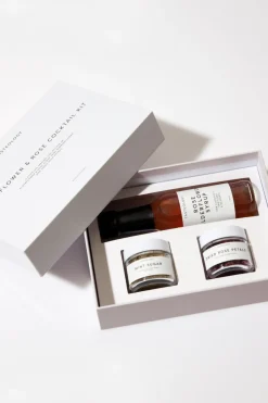 Tasteology Elderflower + Rose Cocktail Kit