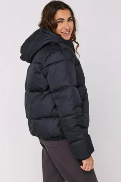 Sisstr Ellis Black Eco Puffer Jacket