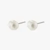 Pilgrim Emory Freshwater Pearl Stud Gold Plated Earrings