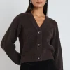 Stories be Told Essence Chocolate Knit Cardigan