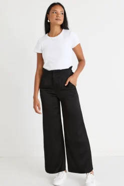 Love Lulu Ever White Longer Baby Rib Tee