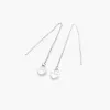 Stolen Girlfriends Club Falling Heart Thread Earrings