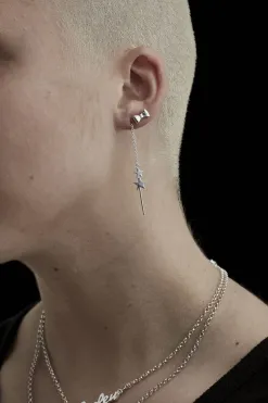 Stolen Girlfriends Club Falling Star Thread Earrings