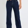 Stories be Told Farah Indigo High Rise Soft Flare Jean