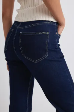 Stories be Told Farah Indigo High Rise Soft Flare Jean