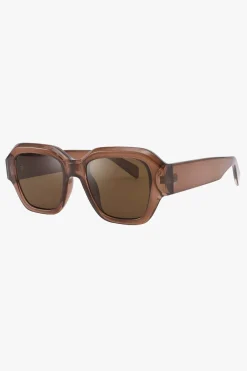 Reality Eyewear Fellini Chocolate Eco Square Sunglasses