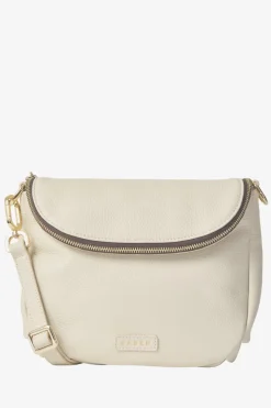 Saben Fifi Alabaster Crossbody Bag