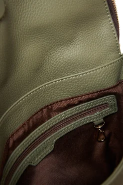 Saben FiFi Cactus Leather Shoulder Bag
