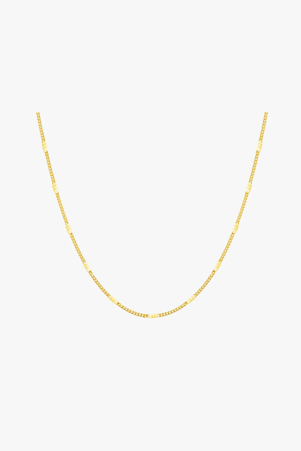 Silver Linings Filigree Gold Chain Necklace