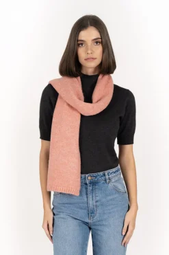 Humidity Lifestyle Fortune Coral Wool Scarf