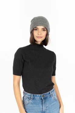 Humidity Lifestyle Fortune Grey Wool Beanie