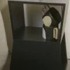NED Collections Franko Black 33X33X41 Side Table