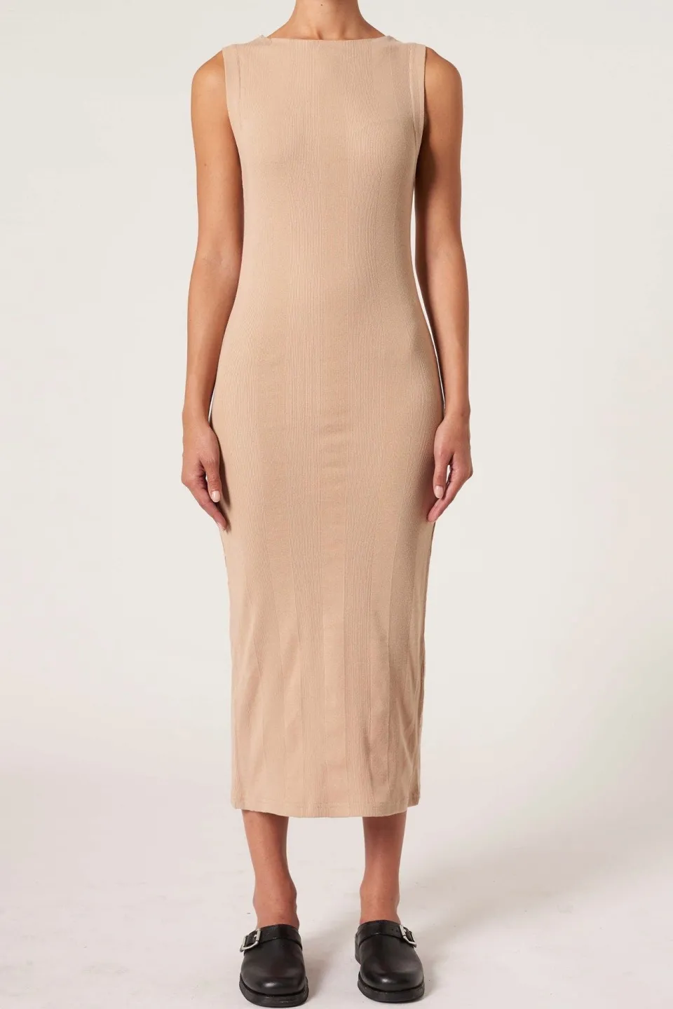 Neuw Frenchie Oat 90s Maxi Dress