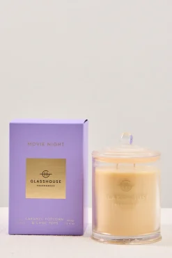 Glasshouse 380g Triple Scented Movie Night Candle