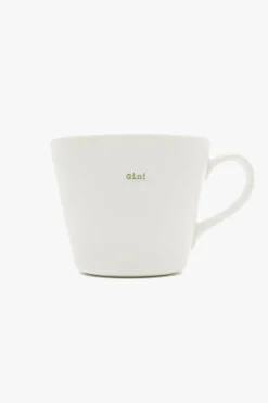Keith Brymer Jones Gin White Bucket 350ml Mug